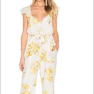 For Love and Lemons “Liminada Onesie” Romper